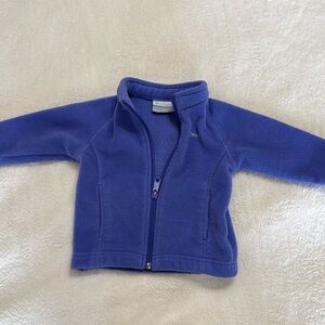 Columbia purple jacket 6-12 months used good condition